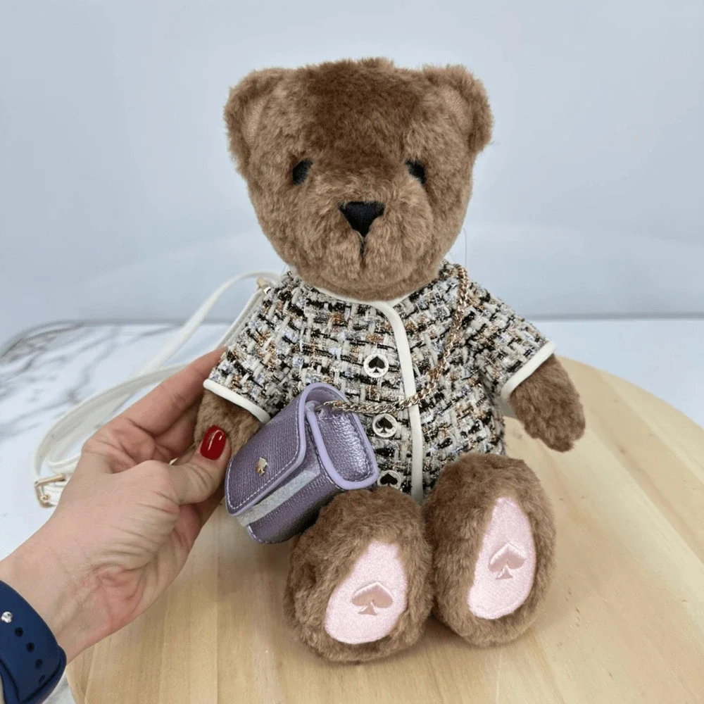 Kate Spade Oh What Fun Teddy Bear Crossbody Bag Collectable Novelty Kidcore NWT